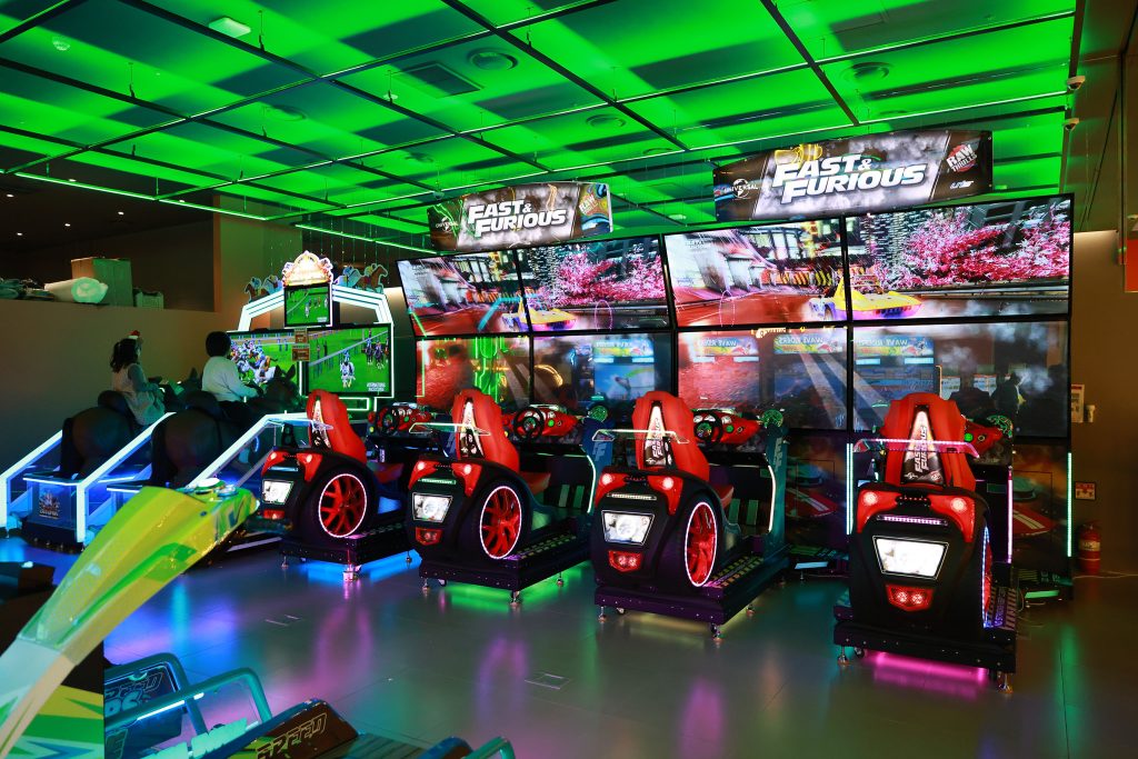 인천 인스파이어 패스트앤퓨리어스 레이싱게임