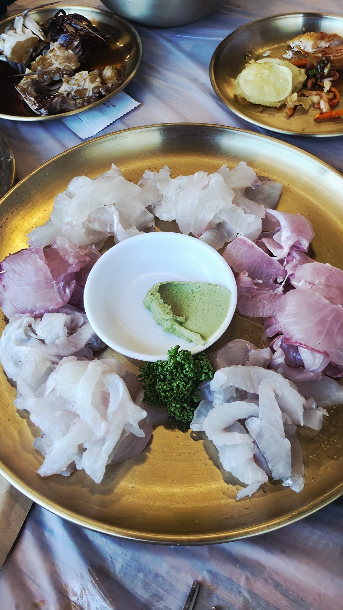 Jinmore Hoejip Modum Mak-hoe for 2 60,000 KRW flounder fin Mukho signature main