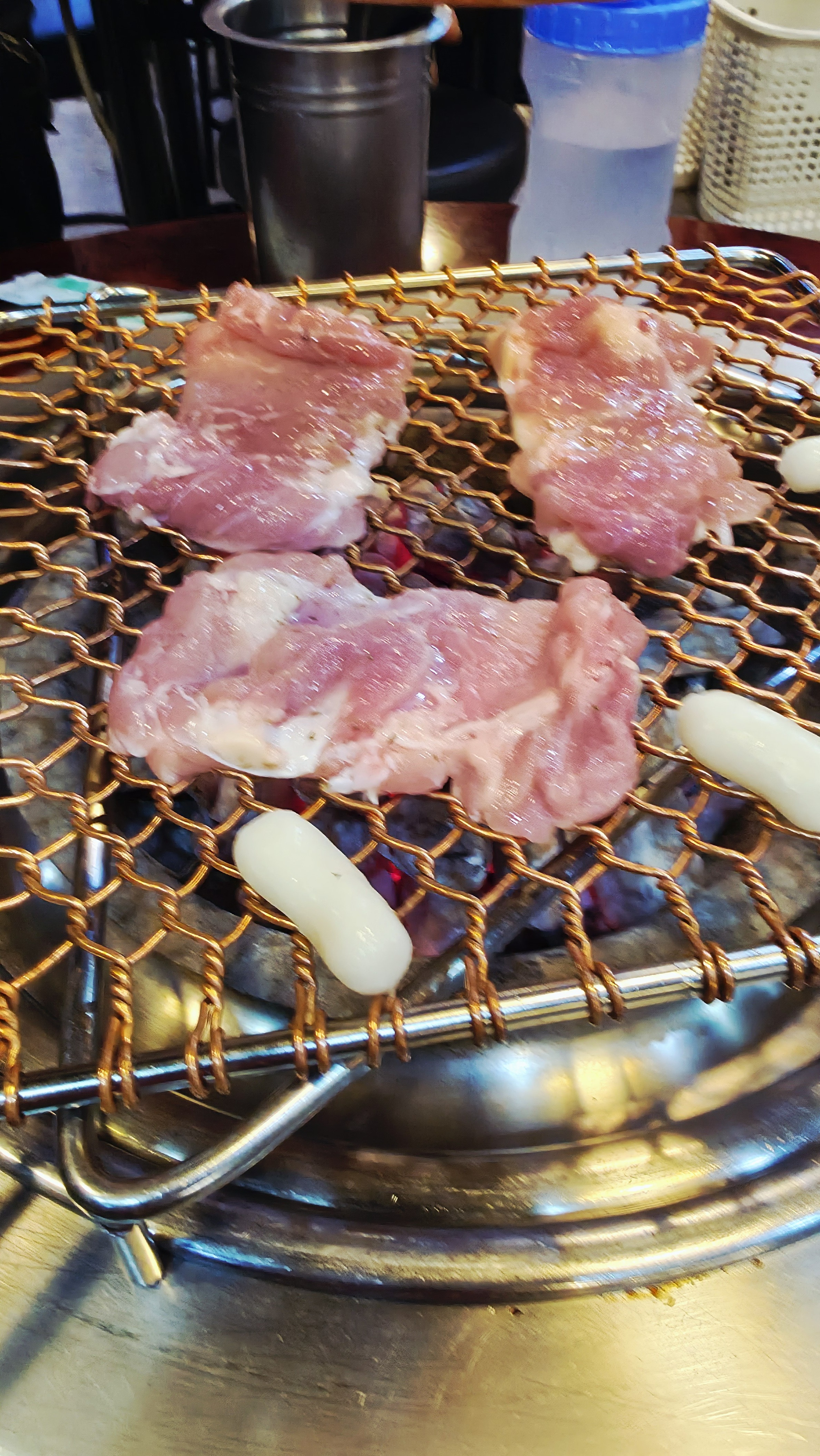 춘천 명동닭갈비골목 숯불 닭갈비 가래떡 구이