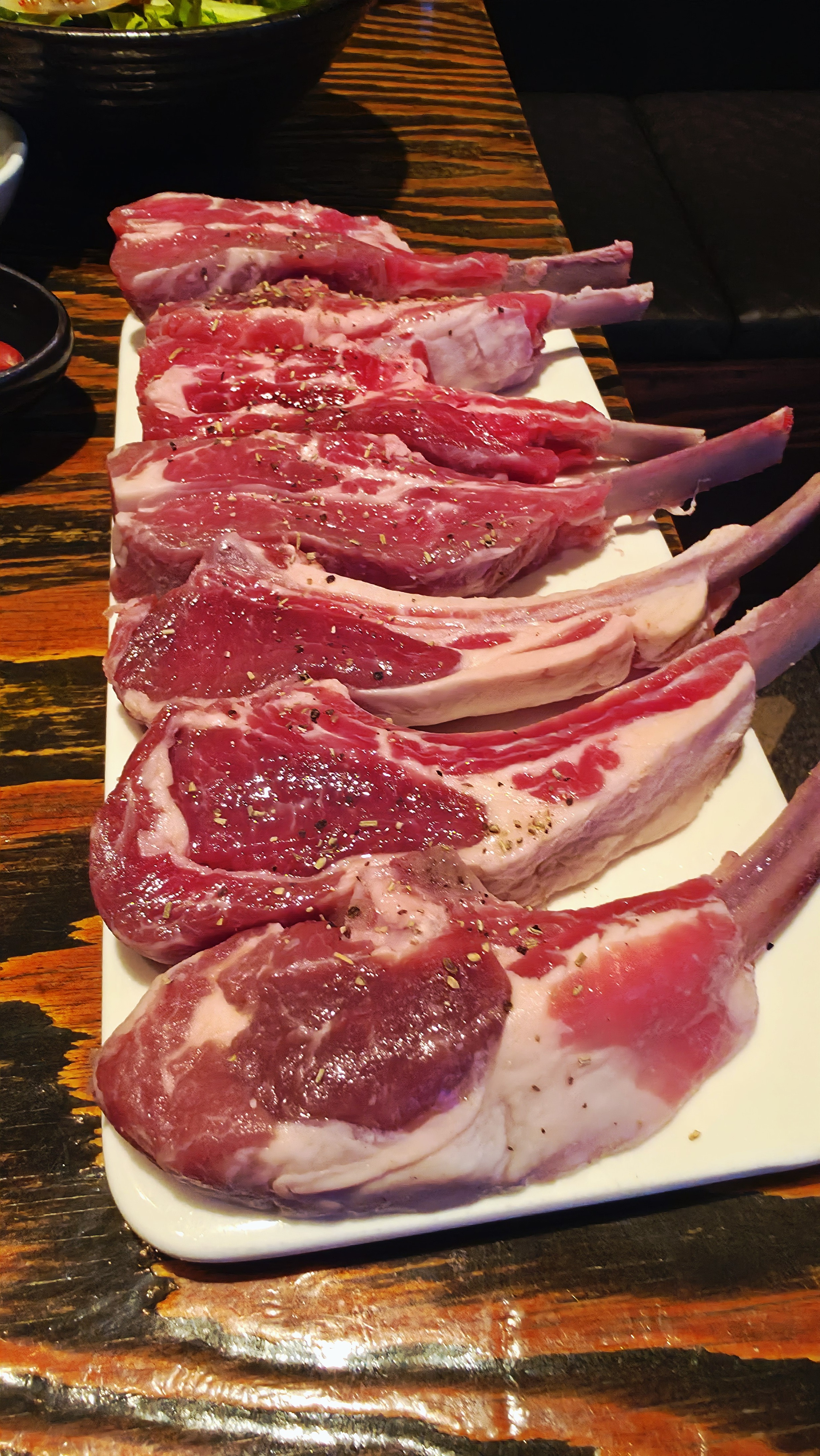 성심어린 일산본점 뼈 붙은 생양갈비 랙