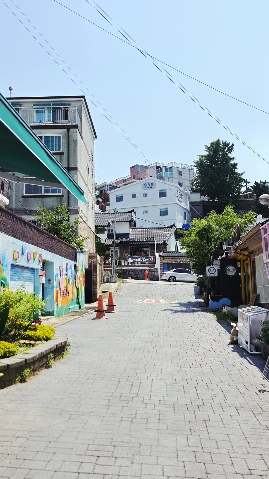 송월동 동화마을 벽화 골목과 카페 거리 오미골목 카페하우스